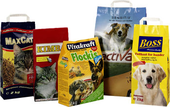 Bodenbeutel Bauindustrie, Tierfutter, Grillkohle Blockbodenbeutel